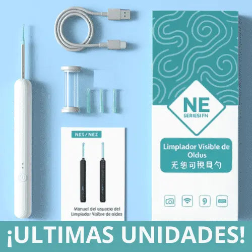 Explora y Limpia con Precisión: Limpiador de Oídos con Cámara HD