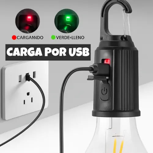 Bombillas LED Recargables USB – Luz de respaldo en cada apagón