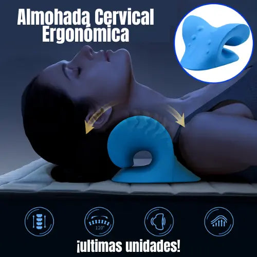 Almohada Cervical – ¿Celular todo el día? Tu cuello y tu postura están pagando el precio 😓
