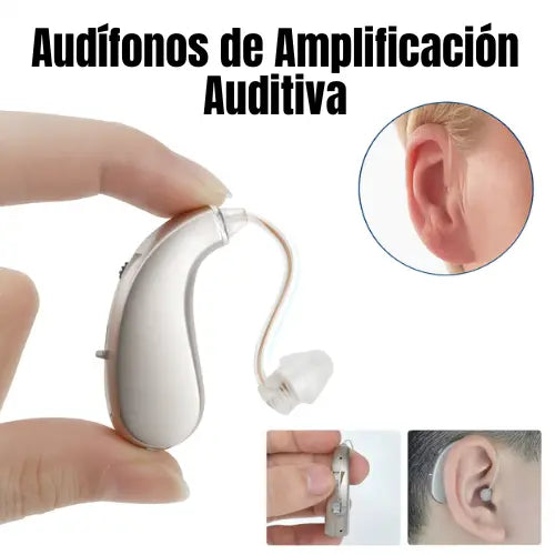 👂Audífonos de Amplificación Auditiva – Tecnología que Te Hace Escuchar con Claridad y Comodidad