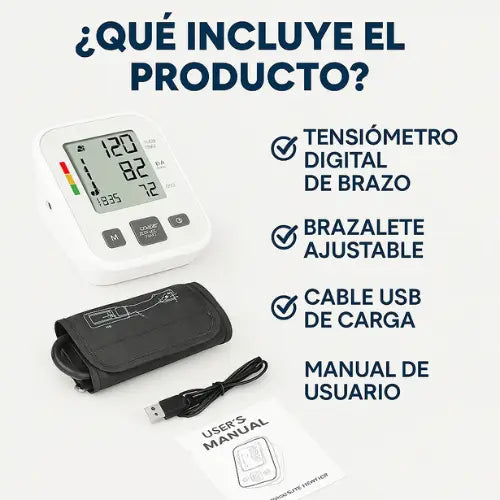 Medidor De Presión Profesional – Controla tu presión desde casa, en cualquier momento