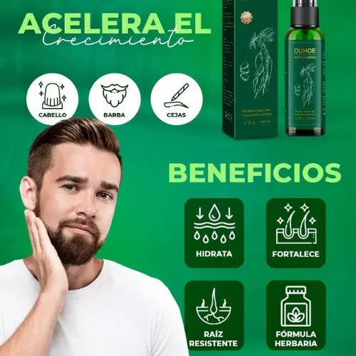 🌿Ouhoe Tónico Capilar – Cuidado Natural para un Cabello Más Fuerte y Saludable