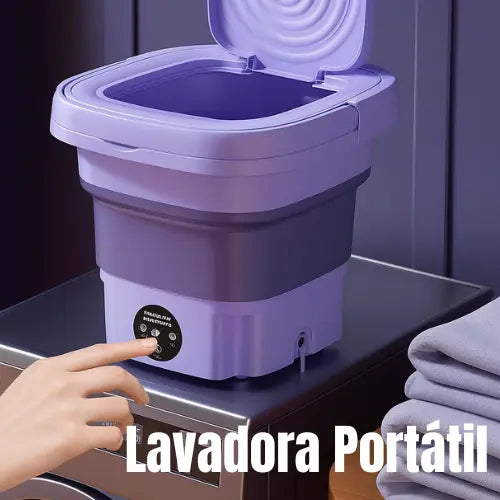 Lavadora Portátil – ¡Lava tu ropa donde querás y sin complicaciones!