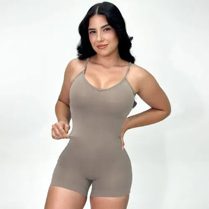 Faja Tejida con Tiras – Moldeo Natural con Comodidad Todo el Día