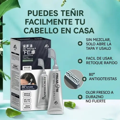 Peine tinturador: nutre y aplica color sin ensuciarte las manos