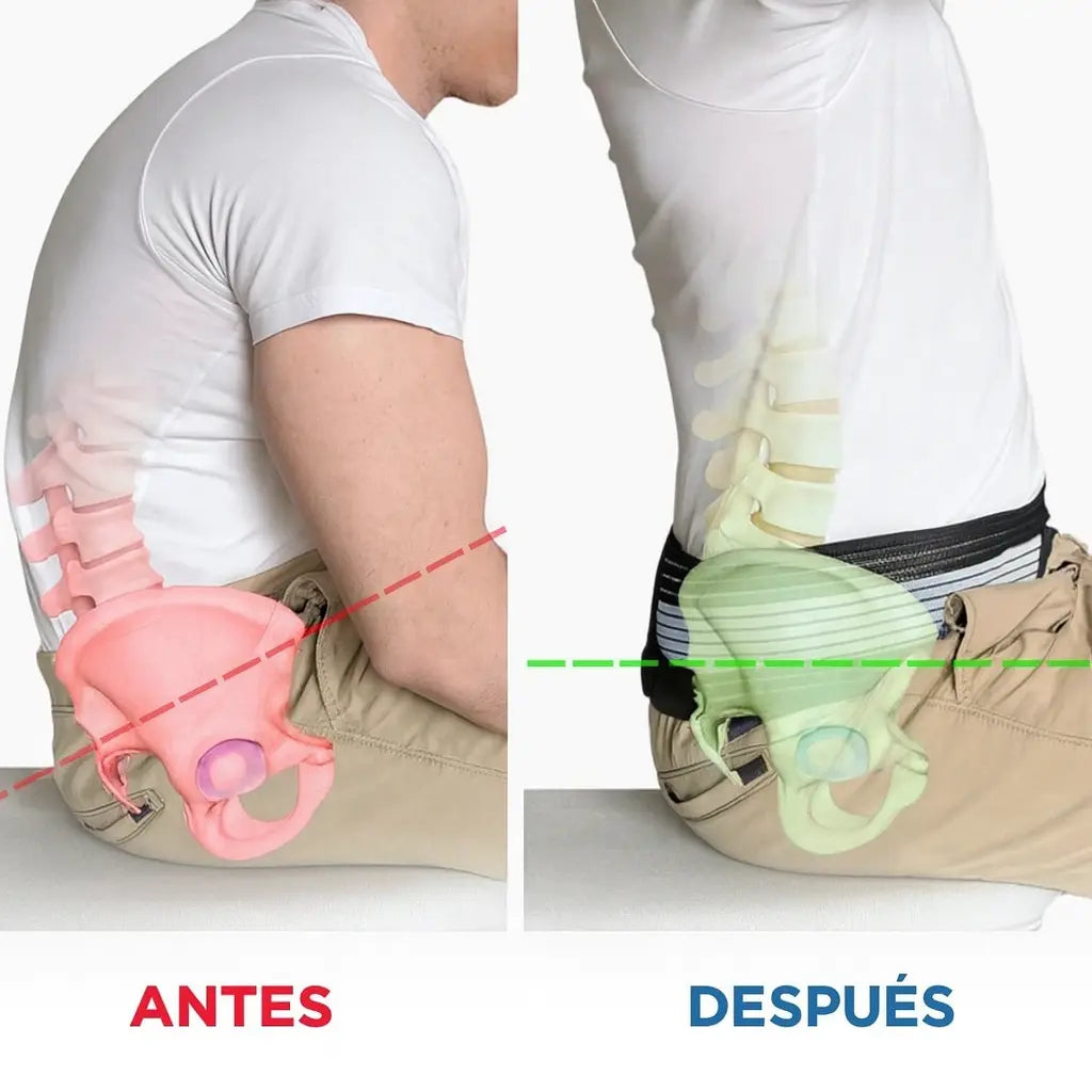 Cinturón Lumbar Ortopédico – Soporte y Alivio para la Espalda Baja y Ciática