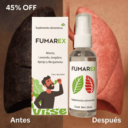 ¡Recupera tu vida libre de humo con Fumarex Spray!