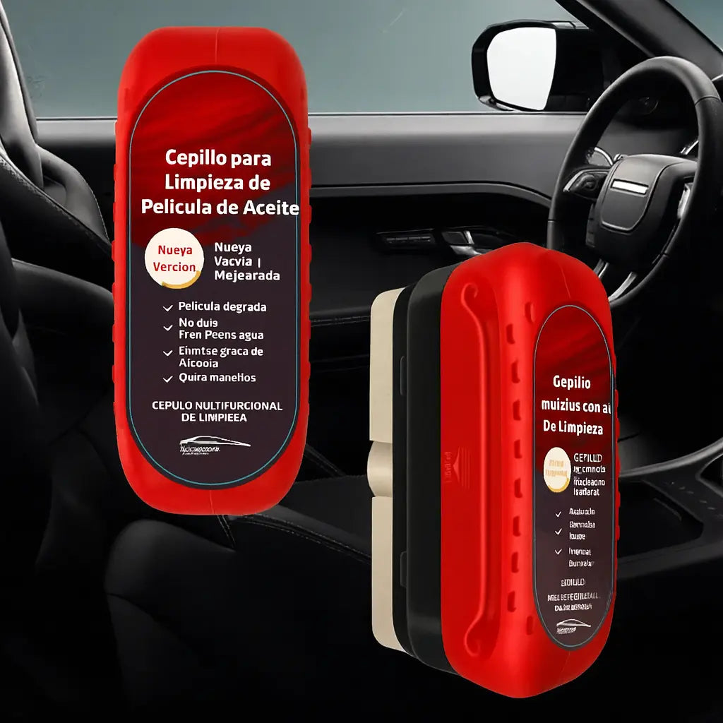 Cepillo Automotriz para Cristales – Limpieza Fácil y Sin Esfuerzo en Tu Parabrisas