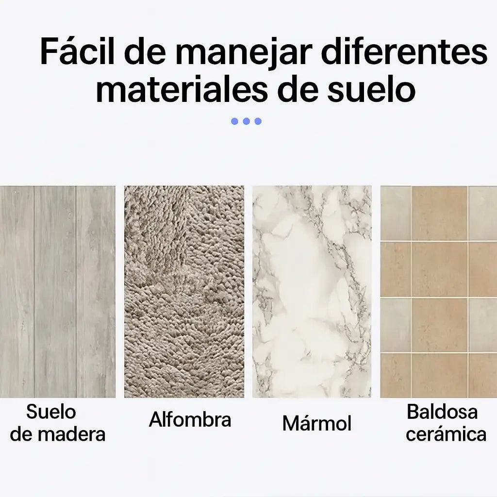 Aspiradora Robótica Inteligente – Limpieza Profunda sin Esfuerzo