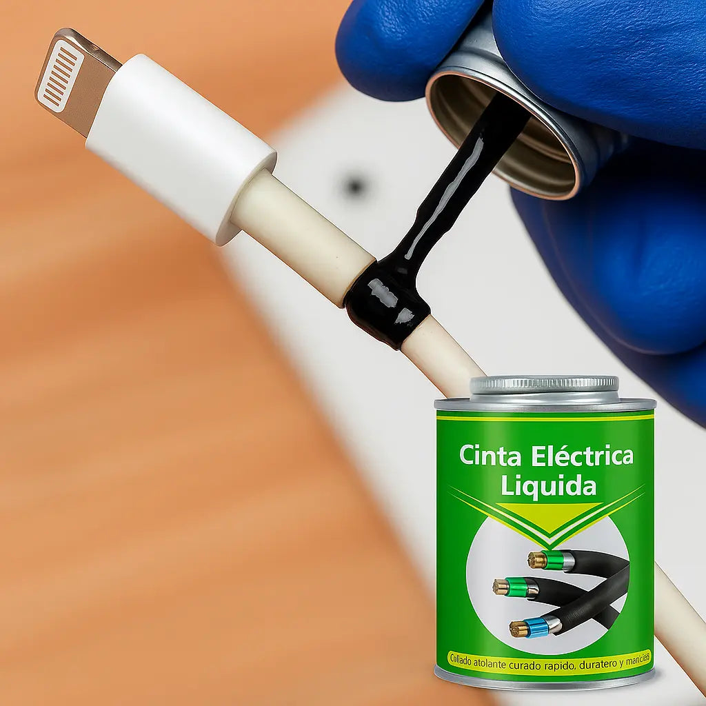 Cinta Aislante Líquida – Sella, protege y aísla tus cables como un pro (paga 1 y lleva 2)