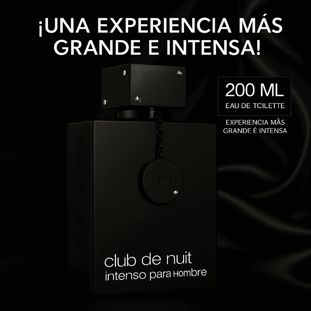 👑 Perfume Club de Nuit – El aroma que impone respeto y deja huella