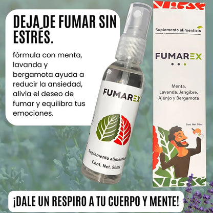¡Recupera tu vida libre de humo con Fumarex Spray!