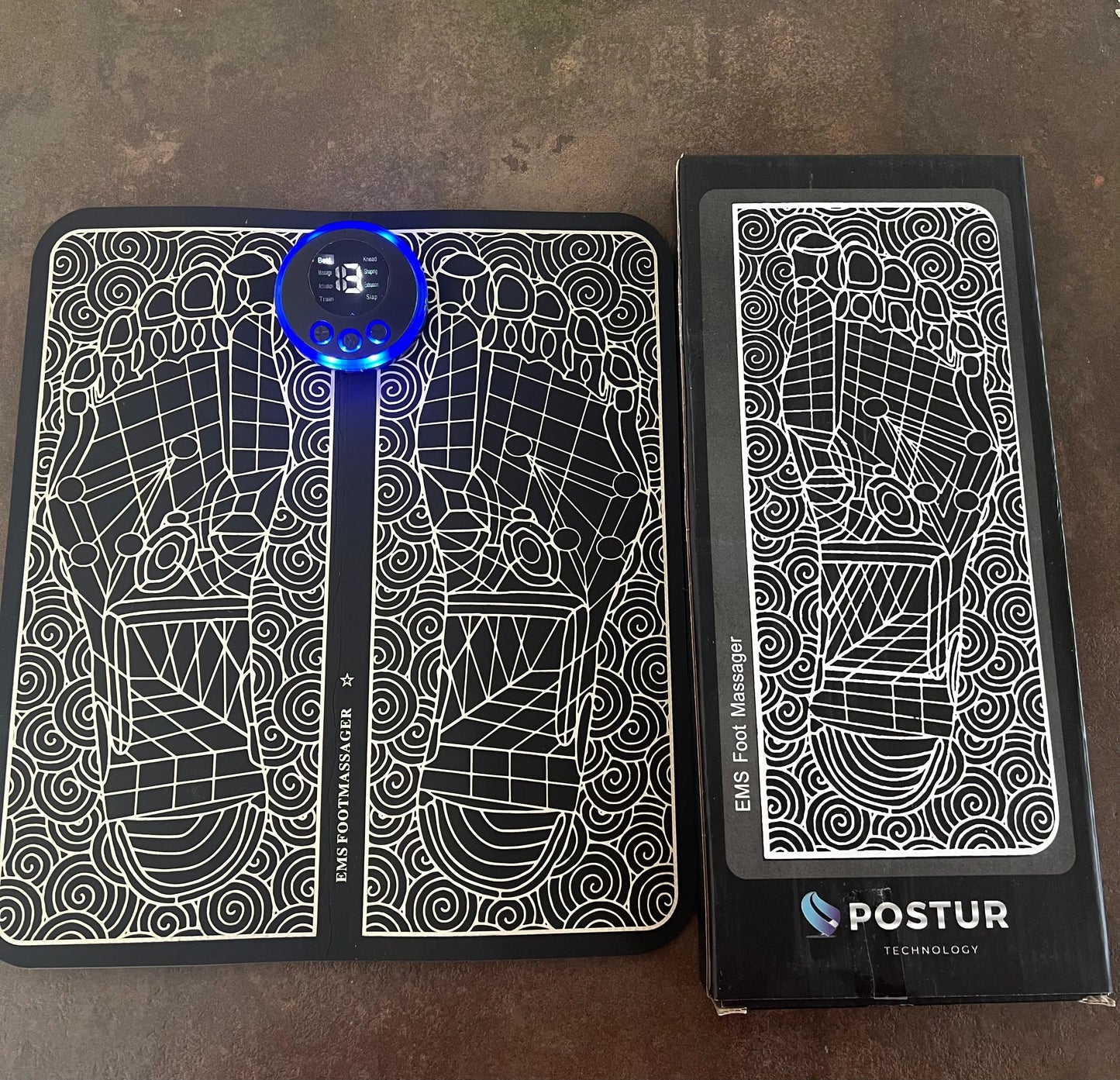 Masajeador de Pies NEMS: Alivio Eficaz y Duradero para el Dolor de Pies, Neuropatía y Fascitis Plantar.