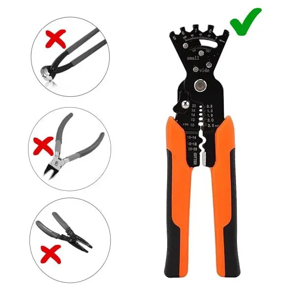 Alicate Pelador de Cables 5 en 1 – Precisión y Multifuncionalidad en tus manos