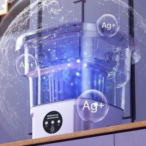 Lavadora Portátil – ¡Lava tu ropa donde querás y sin complicaciones!